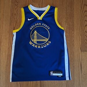 NIKE Golden State Warriors Stephen Curry #30
 Jersey Blue jersey youth size M